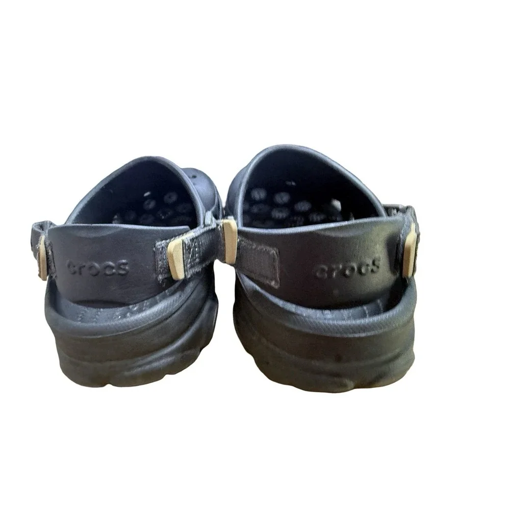 Crocs‎ Classic All-Terrain Mens Clog Size 8 Outdoor Adventure Comfort Black